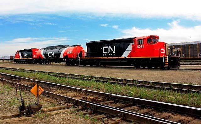 Logging truck collides with train south of Prince George