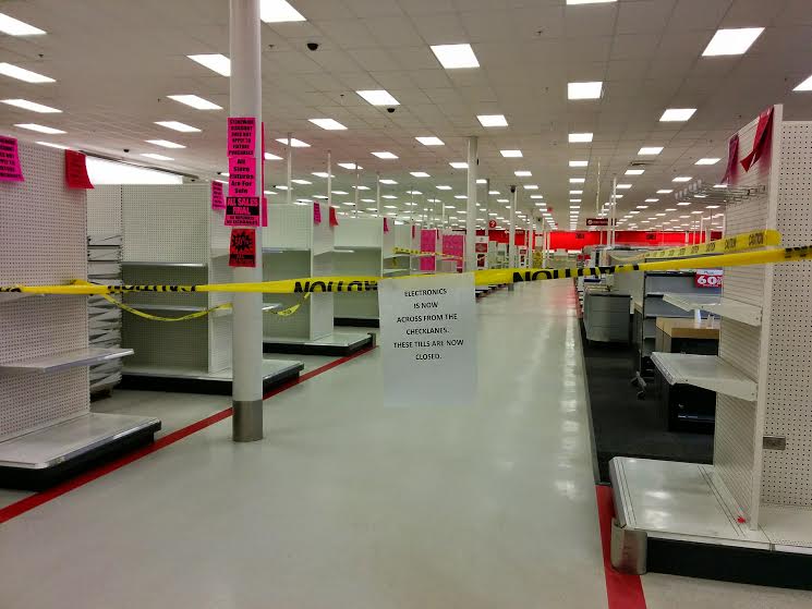 Target closing in PG April 1st