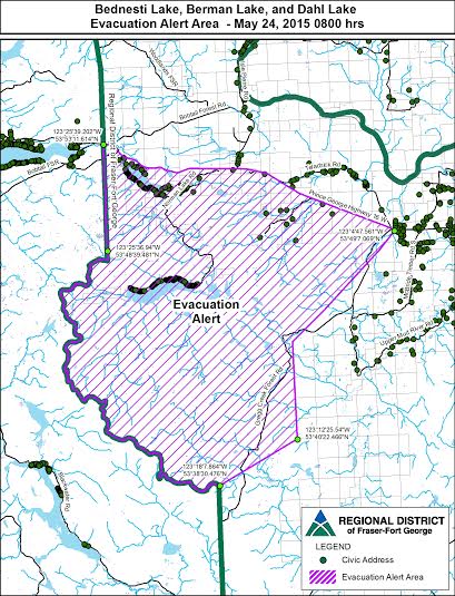 Norman Lake evacuation order downgraded
