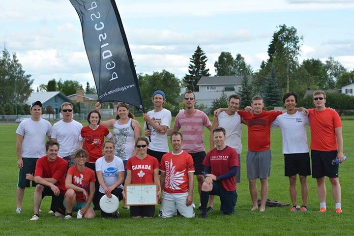 Prince George participating in Art Hawkins Ultimate Frisbee Game