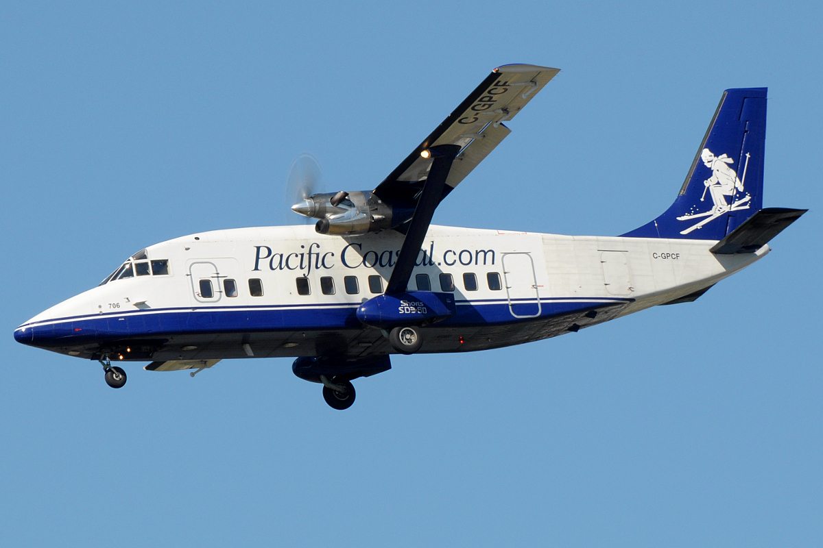 PACIFIC COASTAL AIRLINES OFFERING ONE DAY PROMOTION TO VICTORIA