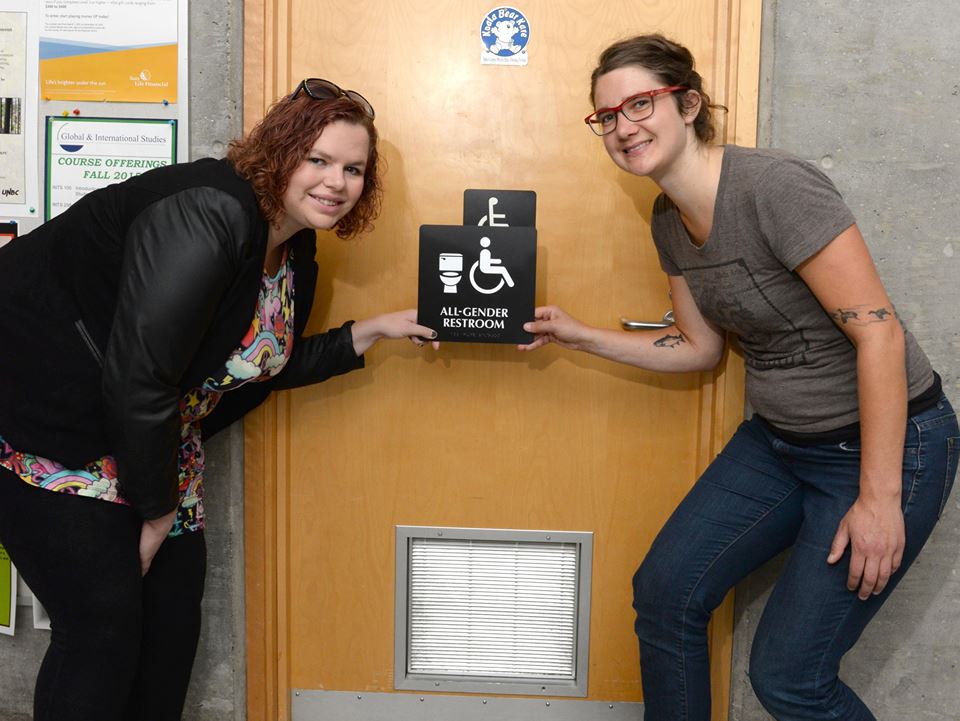 UNBC Introduces All-Gender Restrooms