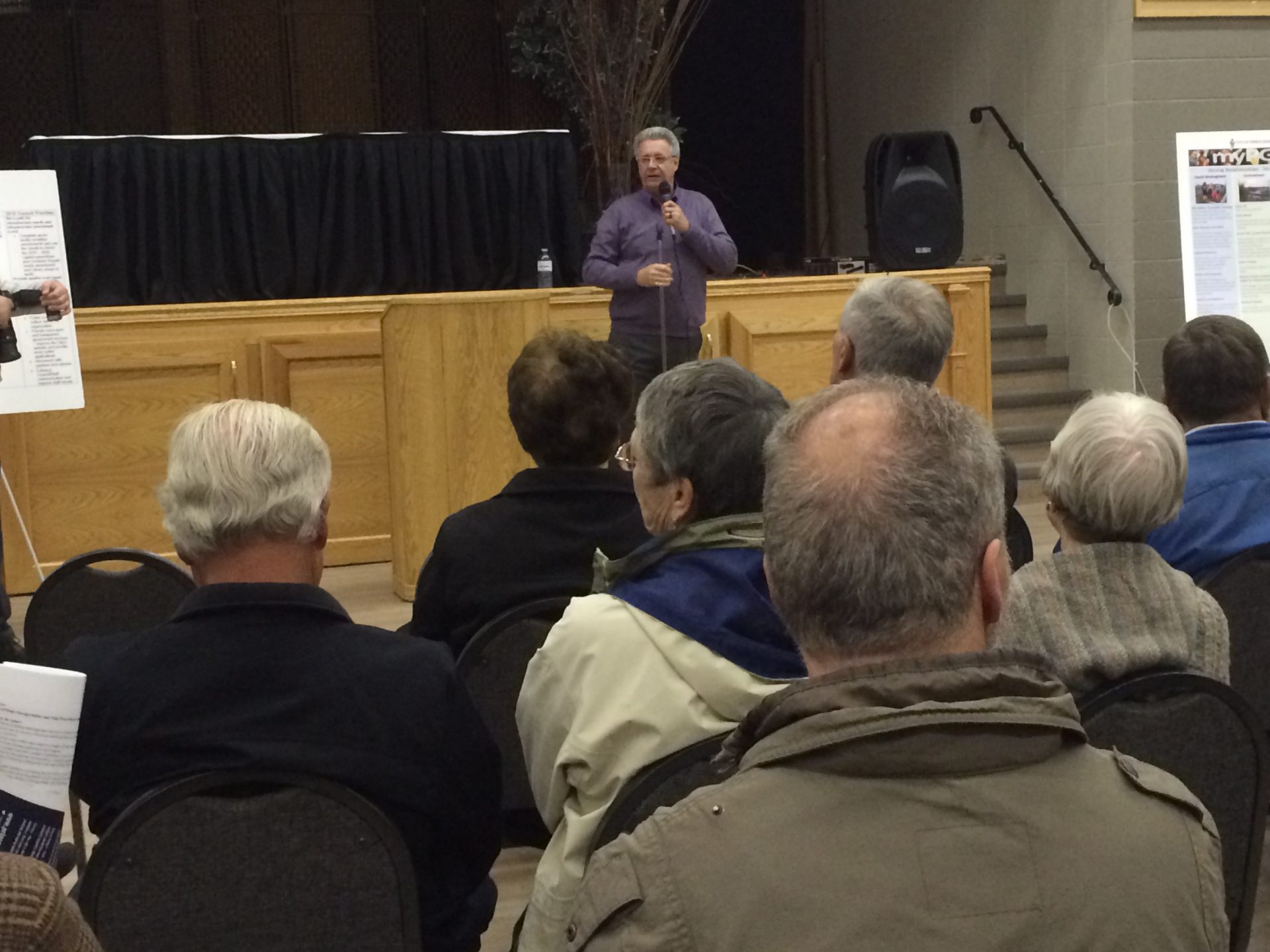Talktober discusses North College Park Restoration