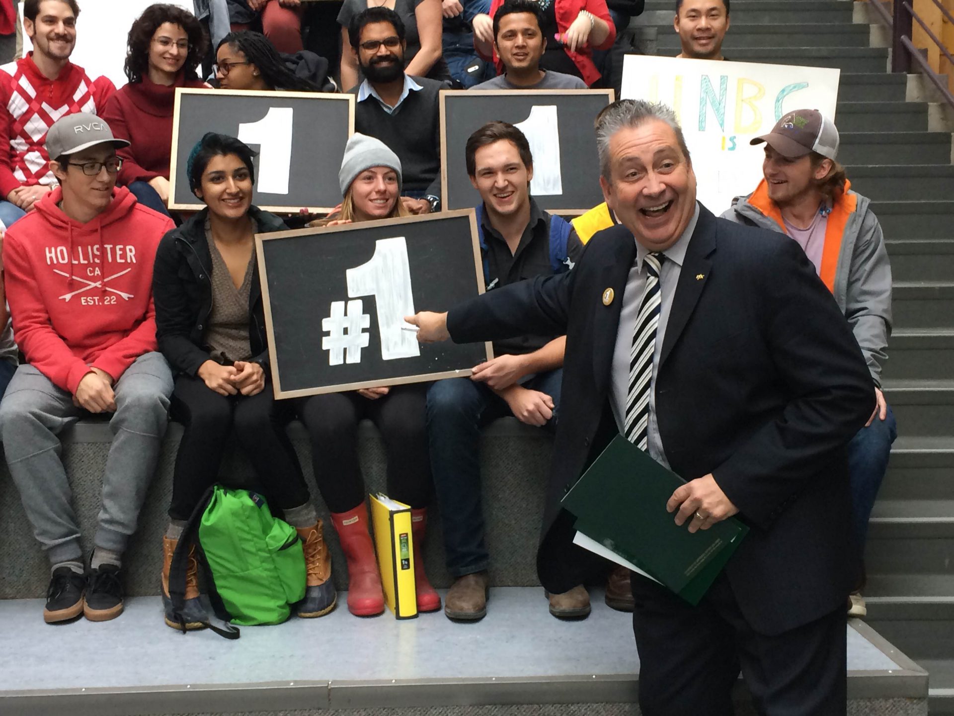 UNBC Celebrates Top Ranking