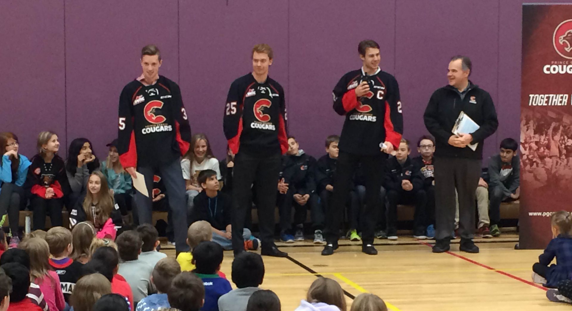 Cougars Challenge Students with “Read to Succeed”