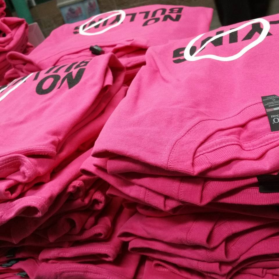 big pink shirt