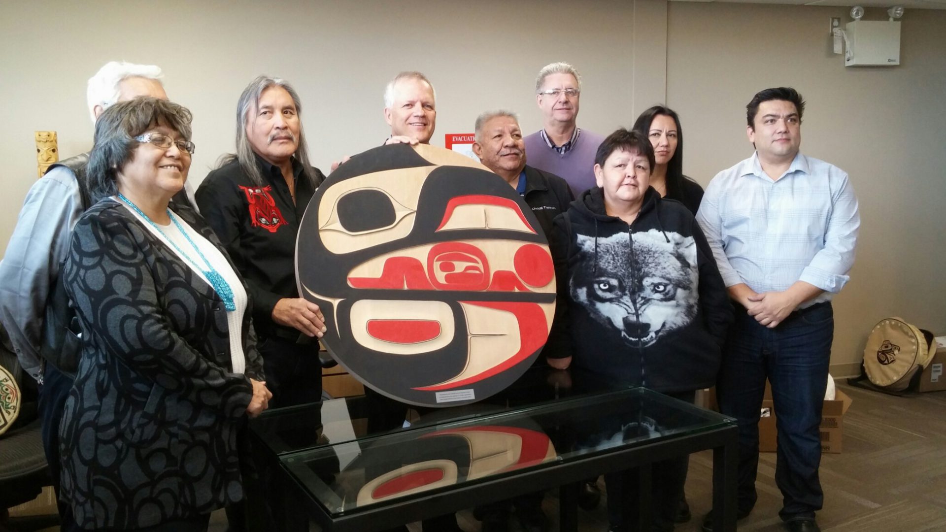 Local first nation and Coastal GasLink sign on the dotted line