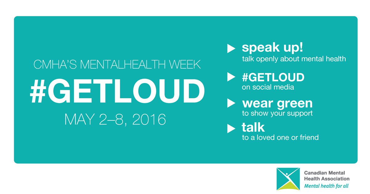 Mental Health Week starts on Monday