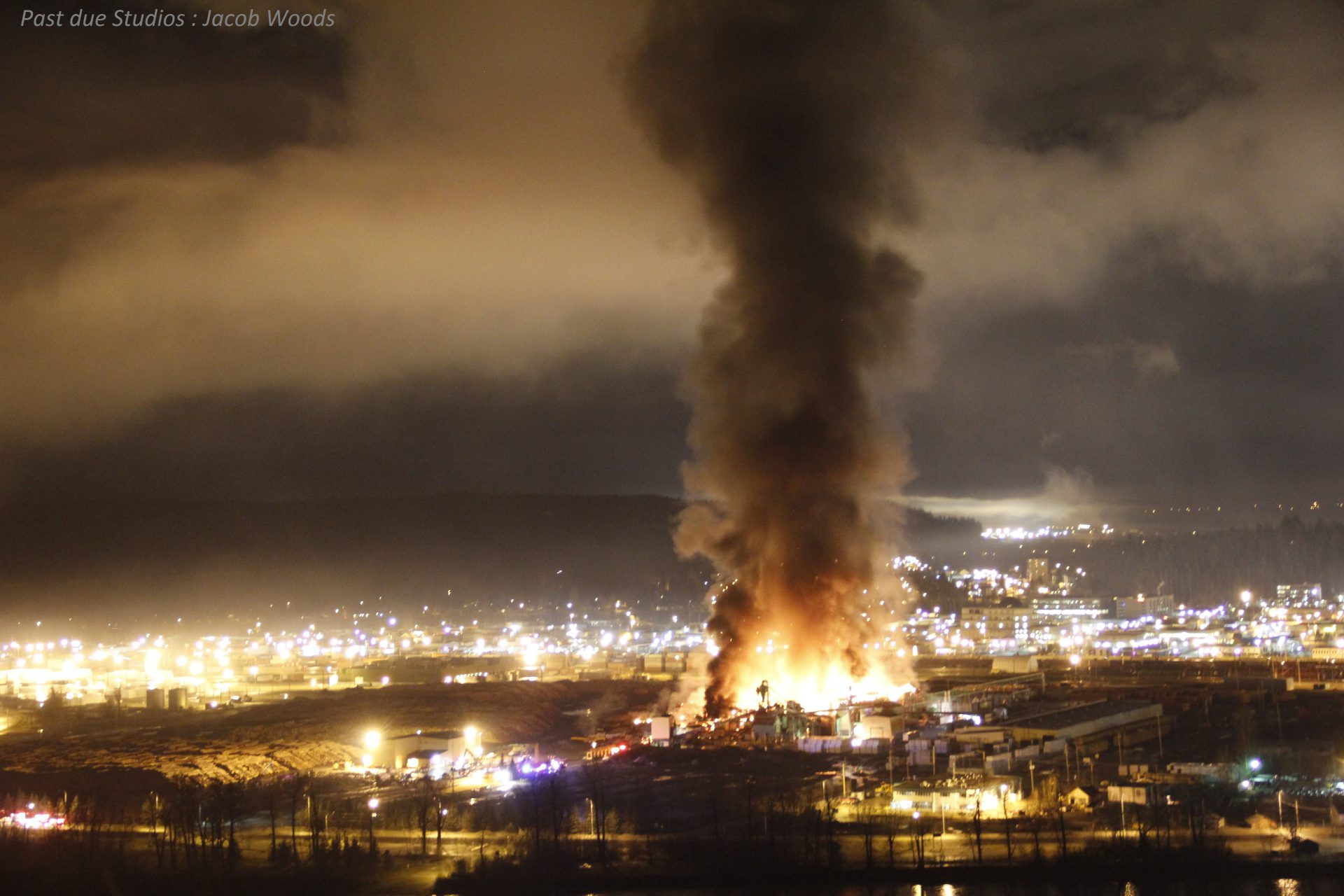 Lakeland Mills Sawmill Fire
April 2012, Prince George, B.C