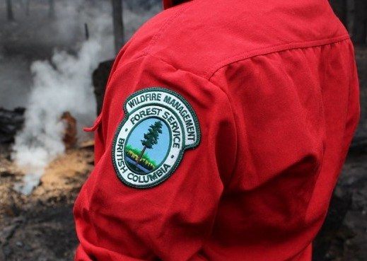 Wildfire currently active near Mount Robson Provincial Park