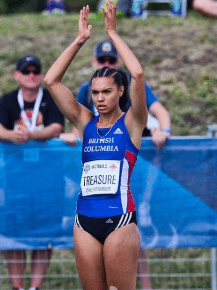 Treasure sets personal best in Women’s Olympic High Jump to qualify for Saturday’s Final