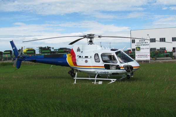 RCMP helicopter now stationed in Prince George