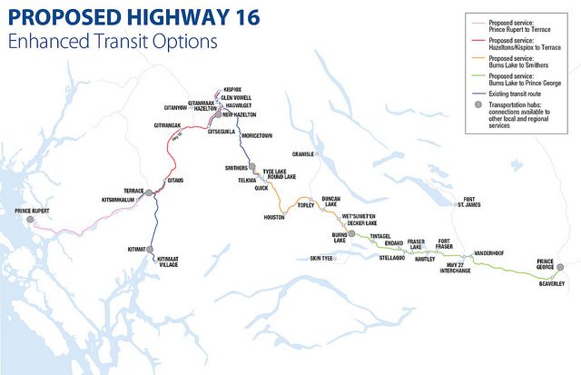 BC Transit taking public input for Highway 16 bus network