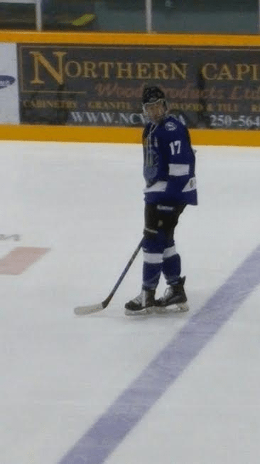 Demin a demon on the ice for Wenatchee
