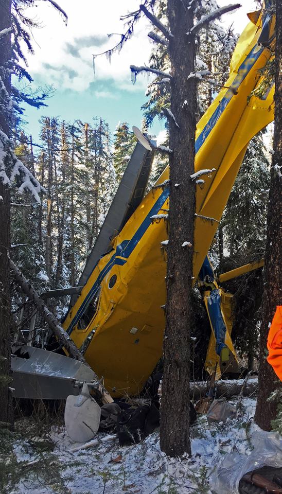 UPDATE: Pilot dies in plane crash southwest of Vanderhoof