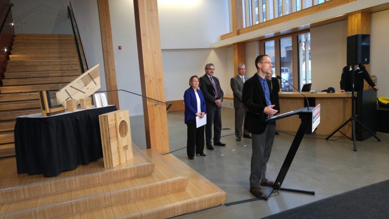 Province funds tall wood building research at UNBC