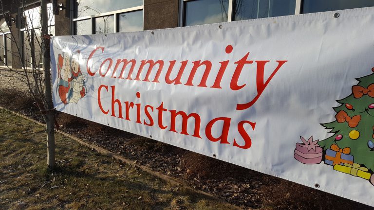 Day one of Community Christmas complete