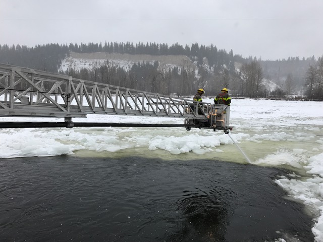 City of Prince George making progress on Nechako ice build up