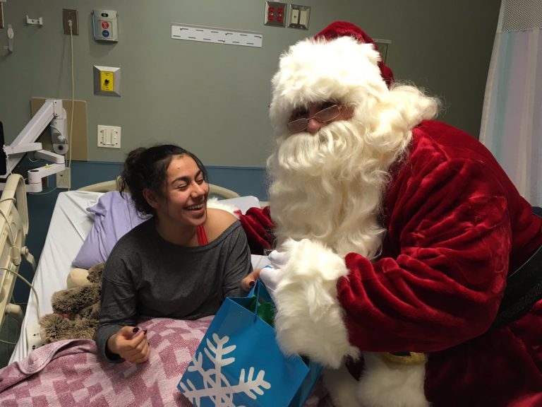 Santa Claus makes annual visit to University Hospital of Northern BC