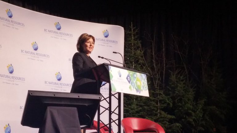 Christy Clark announces $4.5M investment for new UNBC wood research lab