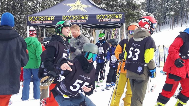 Four podium performances for local junior freestyle skiers