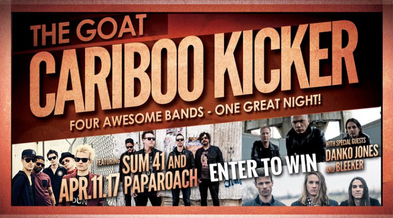 The Goat Cariboo Kicker Ticket Giveaway