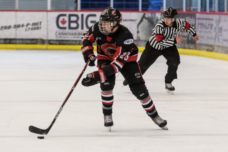 Cariboo Cougars foil Langenegger’s performance, sweep Blazers