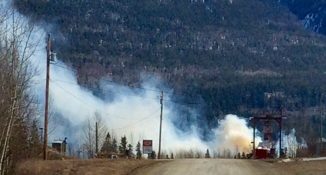 Overheated electrical motor caused McBride sawmill fire