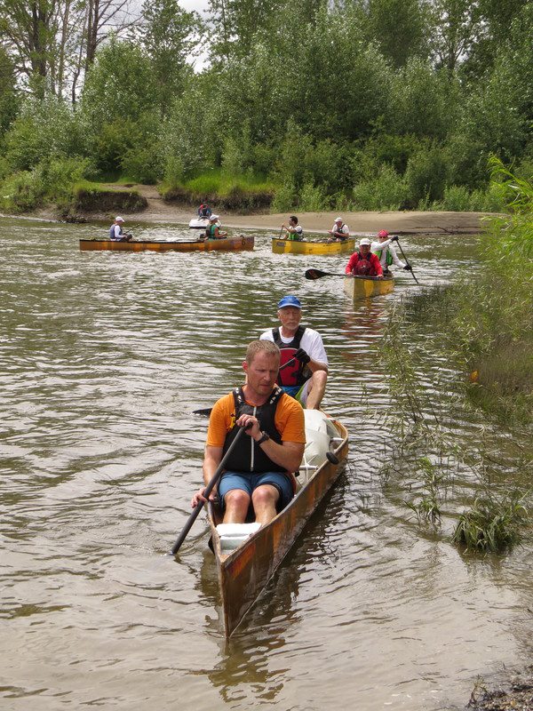 Historic canoe race joining Canada Day celebrations