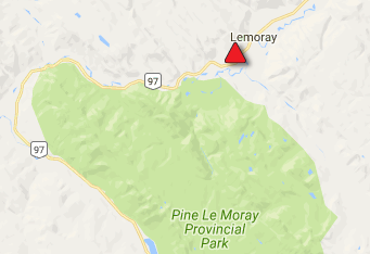 UPDATED: Highway 97 washed out near Lemoray, re-opened near Clinton