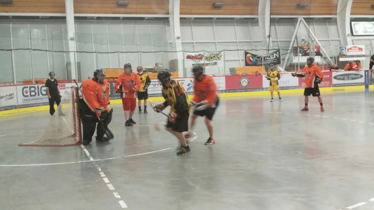 Devils outlast the Stylers in Prince George Senior Lacrosse