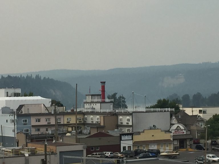 Smoky skies advisory extended across Cariboo, Prince George and into Bulkley Valley