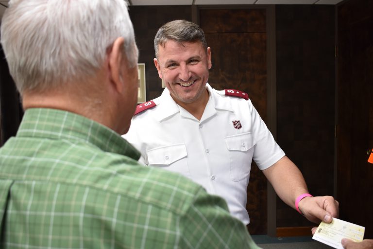 Local businessman donates $50,000 to Salvation Army assisting wildfire evacuees