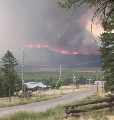 Massive fire in the Chilcotin continues to grow