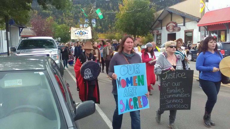 Highway of Tears Walk makes its way to Smithers for MMIWG hearings