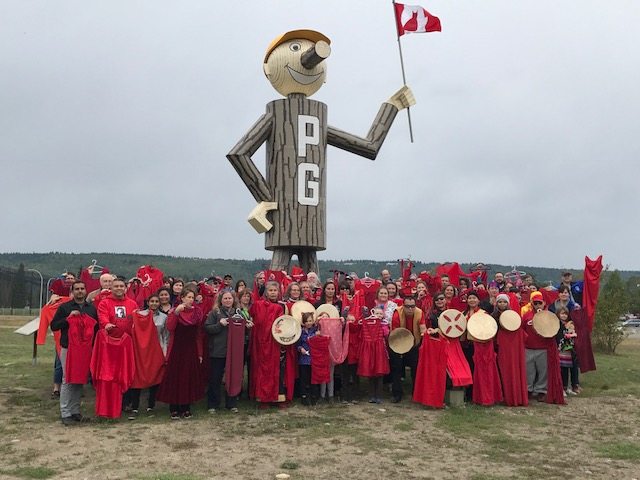 Second annual Red Dress Campaign in Prince George