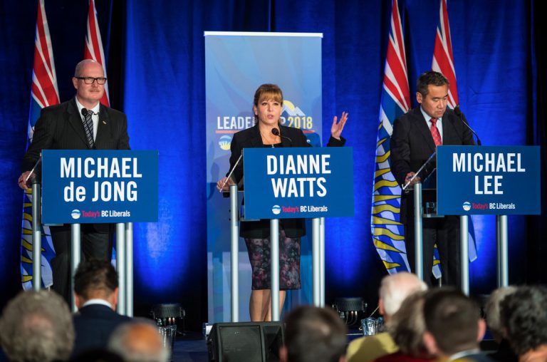 Liberal Leadership candidate Watts visits North a third time