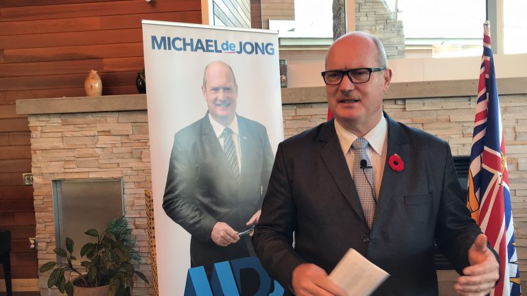 Former local MLA thinks Mike de Jong can answer the Bell as BC Liberals’ next leader