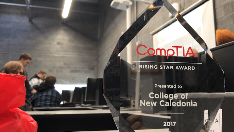 CNC receives computing technology award for growth in successful students