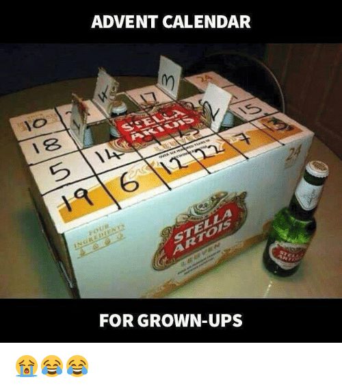 It’s an “Advent”ure