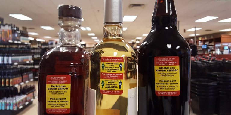 Yukon warning labels on alcohol being met with intrigue by Canadian Cancer Society
