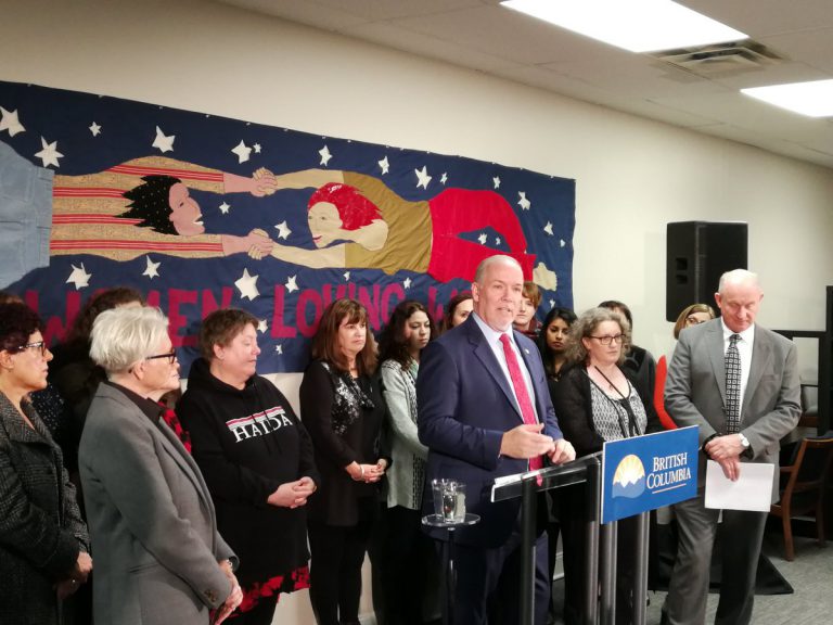 BC government calls domestic violence support fund modest, overdue