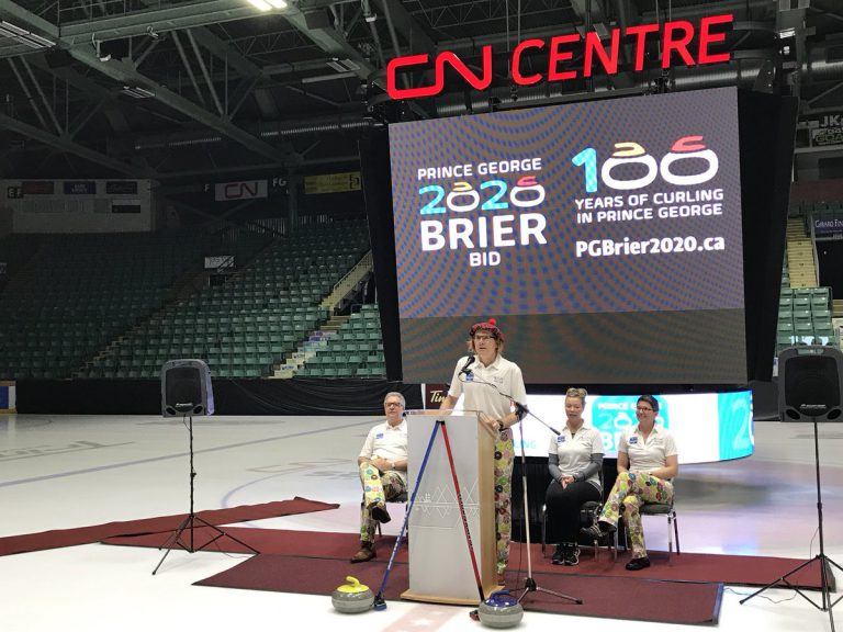 Prince George lines up a bid for the 2020 Tim Hortons Brier