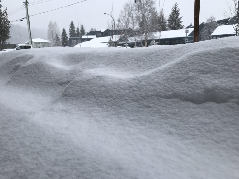Prince George receives over 30 centimetres during massive winter storm