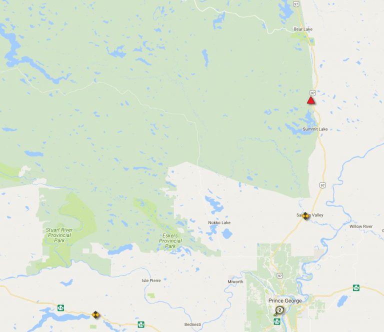 UPDATE: Highway 97 open near Bear Lake