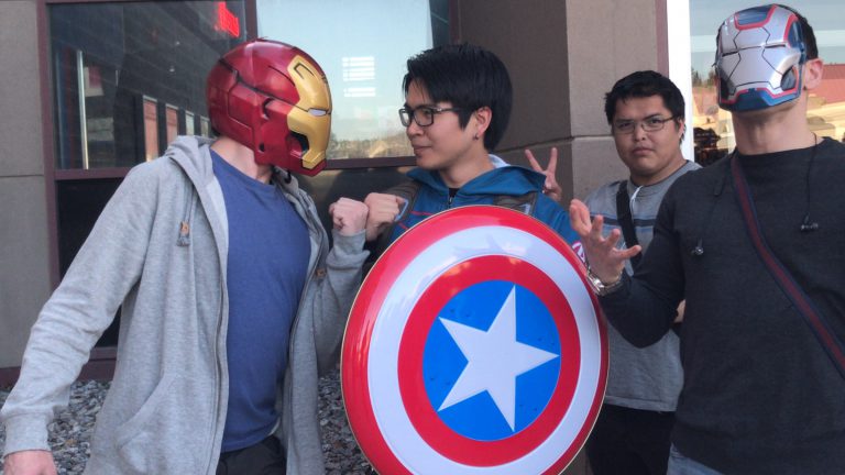 Prince George assembles for first screening of newest Avengers movie