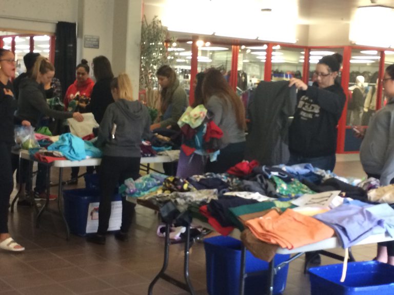 WATCH: Donated scrubs were available to buy at CNC, raising money for student bursaries