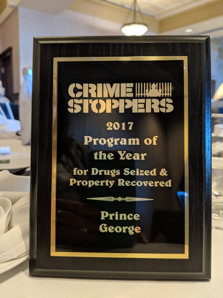 PG Crime Stoppers wins award