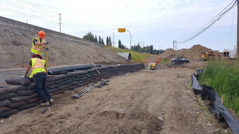 Hwy16 four-lane project west of Prince George nears completion