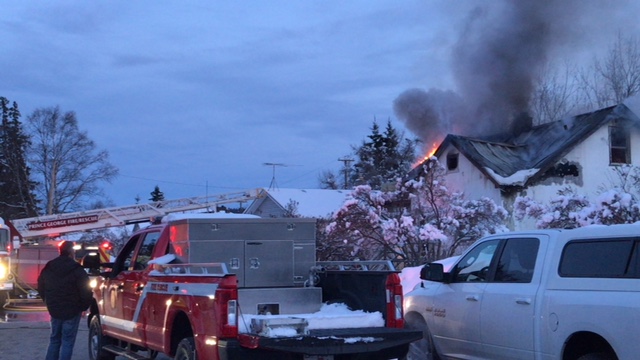 WATCH: PG crews handled a fire on 11th Ave late Saturday afternoon